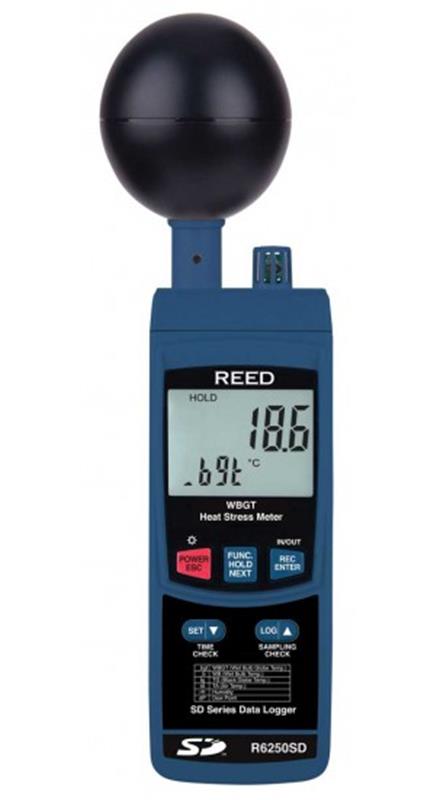 REED DATA LOGGING HEAT STRESS METER - Environmental Instruments